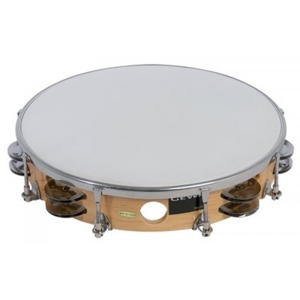 Gewa 10'' Tambourine Traditional With Shells 